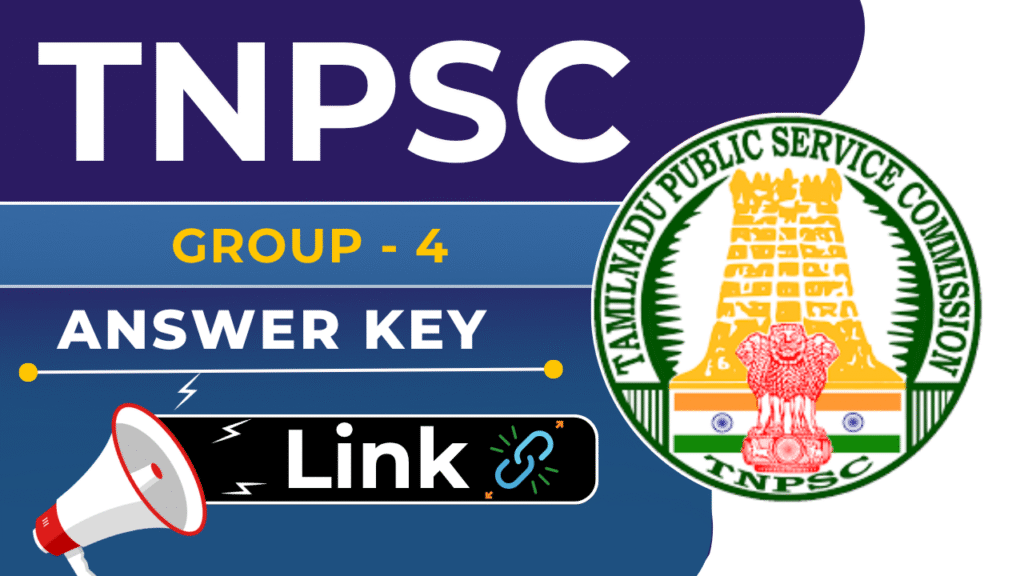 TNPSC Group 4 Answer Key 2025